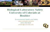 Biological Laboratory Safety - ehs.colorado.eduehs.colorado.edu/wp-content/uploads/2014/10/Biosafety_module.pdf · A list of Agent Summary Statements can be found in the BMBL: ...