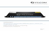 40ch C21-C60 Dual Fiber DWDM Mux Demux with ... - fs.com€¦ · FS.COM offers DWDM transceiver modules in SFP, ... 40 ch. DWDM Mux Demux, 100GHz, C21-C60, ... 15:26 PM ...