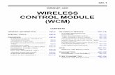 GROUP 42C WIRELESS CONTROL MODULE (WCM) - …evoscan.com/manuals/EvoX/10_GS41EVO_MMNA_SM/GR00000800-42… · GROUP 42C WIRELESS CONTROL MODULE (WCM) CONTENTS ... Ignition key The