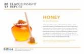 HONEY - fona.com · ... honey ginger grilled salmon and honey bun ... honey to darker buckwheat honey. At the 2016 South Beach Wine & Food Festival, ... Asia Pacific Europe. Honey