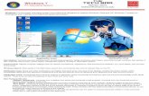 Cheat Sheet - Windows 7 - Saint Mary's College · PC Operating System The Tools of the Control Panel System and Security: Back up data, check the status of the ... Cheat Sheet - Windows