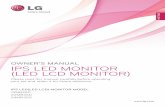 OWNER’S MANUAL IPS LED MONITOR (LED LCD … OWNER’S MANUAL IPS LED MONITOR (LED LCD MONITOR) 19MB35D 22MB35D 24MB35D Please read this manual carefully before operating your set