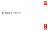 RENAULT TRUCKS · total trucks sales . 48,000 units . 9,000 people dedicated to the brand . vehicles . produced . in france . renault trucks 2016