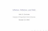 In⁄ation, De⁄ation, and Debt - Booth School of Business · Interest rates 08-09 Aug08 Sep08 Oct08 Nov08 Dec08 Jan09 Feb09 Mar09 Apr09 May09 Jun09 Jul09 0 1 2 ... Krugman ŒDe⁄ation!