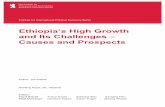 Ethiopia s High Growth and Its Challenges Causes and Prospects · and Its Challenges Causes and Prospects ... Ethiopia’s High Growth and Its Challenges – Causes and ... unabated