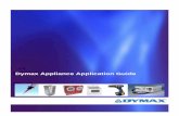 Appliance Application Guide Lit282 - Home | Dymax … Appliance Application Guide 4 Industry Applications Products listed in BOLD font are Dymax's Leading Edge Products and are readily