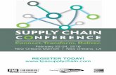 REGISTER TODAY!  Food Markets, Inc. ... Supply North American Grocery Channel, The Procter and Gamble Company Aaron Garrison, Director of Distribution, Weis Markets, Inc.