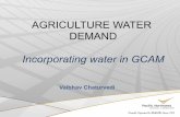 AGRICULTURE WATER DEMAND - Joint Global Change …€¦ · Background ! Agriculture highest consumer of water globally, more than 70% of global water withdrawals ! Increasing population
