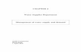 CHAPTER 4 Water Supplies Department Management of water ... · CHAPTER 4 Water Supplies Department Management of water supply and demand Audit Commission Hong Kong 1 April 2015