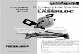 Instruction 12 Compound Laser Miter Saw Manualgo.rockler.com/tech/RTD10000218AA.pdfInstruction 12" Compound Laser Miter Saw Manual Part No. 906984 - 07-20-04 The Model and Serial No.