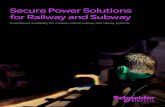 Secure Power Solutions for Railway and Subway solution for... ·  · 2017-06-01Secure Power Solutions for Railway and Subway ... and measurement system > Single phase 1 - 16 kVA
