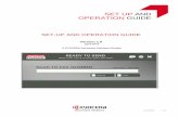 SET UP AND OPERATION GUIDE - KYOCERA Document … · Part 1: Administration ... will list all applications currently installed on the MFP. • Press the Add button to open the Application-Add