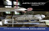 arts industry - John Michael Kohler Arts Centerd52ab54f-c57c-40d1-a9c7-ac0860434ea4...3 Cover: Arts/Industry artist Jim Neel (AL) opens a mold in the Kohler Co. Pottery, 2009. These