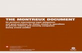 THE MONTREUX DOCUMENT of supporting States and organizations is available online at . Neither NGOs nor companies can join the Montreux Document officially (as it is the outcome of