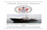Of The New Jersey Maritime Pi- lot and Docking Pilot ... and Docking Pilot Commission . Dear Governor and Members of the New Jersey ... These pilots specialize in the docking and undocking