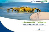 inspired By Nature - bioMerieux · inspired By Nature An eyeful of color ! ... chromID™ Vibrio Agar is intended for: ... Thiosulfate-Citrate-Bile-Sucrose (TCBS) agar or instead