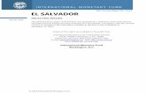 IMF Country Report No. 15/11 EL SALVADOR Country Report No. 15/11 EL SALVADOR SELECTED ISSUES This Selected Issues paper on El Salvador was prepared by a staff team of the International