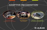 ADAPTIVE RECOGNITION - ARH · We stand behind our products’ quality with confidence. We are proud to offer you a uniquely long, ... ADAPTIVE RECOGNITION  ...