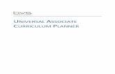 UNIVERSAL ASSOCIATE CURRICULUM PLANNER … Associate...The Universal Associate curriculum has been designed to train all employees regardless of ... BSA: Currency Transaction Reporting