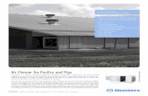 Air Cleaner for Poultry and Pigs - Start - Munters · Air Cleaner for Poultry and Pigs Munters A/S Nordvestvej, 3 - 9600 Aars, Denmark / Phone +45 986 233 11 / Fax +45 986 213 54
