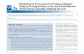 Guidelines for Procurement of Professional Aerial …asprs.org/a/society/committees/standards/Procurement...Photogrammetric engineering & remote SenSing December 2009 1347 Guidelines