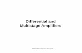 Differential and Multistage Amplifiers - KMUTTwebstaff.kmutt.ac.th/~werapon.chi/M2_3/1_2014/M2_3_Lecture_08.pdf · Figure 8.21 A differential amplifier with emitter resistances.Only