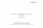 Evaluation of Initial Implementation of Síolta - education.ie · Evaluation of Initial Implementation of Síolta ... The development of Síolta, ... the interactions between those