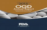 Annual Report - U S Food and Drug Administration … 2015 OGD ANNUAL REPORT | The Office of Generic Drugs (OGD) Office of Research and Standards (ORS) ORS consists of an Immediate