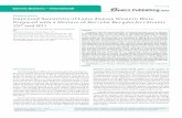 Improved Sensitivity of Lyme disease Western Blots ...lymediseasemexico.com/downloads/IgenixvsCDCWBtests2014.pdf · Prepared with a Mixture of . Borrelia Burgdorferi. Strains 297
