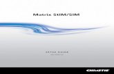 Matrix StIM/SIM - Audio Visual Solutions | Christie€¦ ·  · 2015-07-29Matrix StIM/SIM Setup Guide i ... The projector is a class 2M source of visible and ... Directly viewing