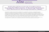 Dabrafenib/Trametinib Combination Therapy for Melanoma: A Nursing …themelanomanurse.org/wp-content/uploads/2017/09/MNI... ·  · 2017-09-13This document is part of an overall nursing
