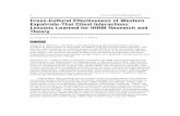 Cross-Cultural Effectiveness of Western Expatriate … · Cross-Cultural Effectiveness of Western Expatriate-Thai Client Interactions: Lessons Learned for IHRM Research and ... ing