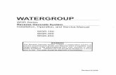WATERGROUP - Hydrotech Waterhydrotechwater.com/downloads/archive/drinkingwater/WGR-150-300-4… · WATERGROUP WGR Series Specifications.. ... WGR-450 FILMTEC - FILMTEC - ... recommended