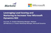 Leveraging Lead Scoring and Nurturing to Increase Your ...pages2.marketo.com/rs/marketob2/images/marketo-microsoft-sept2012... · Leveraging Lead Scoring and Nurturing to Increase