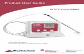 Product User Guide - Data Loggers for Temperature, … User Guide Product Overview The RFRTDTemp2000A is an RTD-based, wireless temperature data logger with display. This data logger