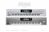 Yamaha Tyros 4 & 5 Clavier arrangeurs - Audiofanzine · régler le volume du clavier - Pour rendre le réglage plus direct on peut O¶affecter au curseur AS SIGN (qui est sur OFF