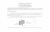 Hall Effect Experiment - Indian Institute of Technology Madrasph5060/manuals/HallEffect.pdf ·  · 2012-07-31found in the first chapter of “Solid State Physics” by Ashcroft and