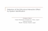Detection of Soil-Structure-Interaction Effect by System Identification€¦ ·  · 2017-06-21Detection of Soil-Structure-Interaction Effect by System Identification ... Soil Structure