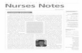 p acific union college Nurses Notes · Nurses Notes p acific union college Nursing Alumni Newsletter Spring 2007 Professor Emeritus Lillian Moore, Ed.D, RN, Pacific Union College