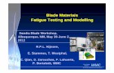 Blade Materials Fatigue Testing and Modellingenergy.sandia.gov/wp-content/gallery/uploads/2A-A-2-Nijssen_for...Knowledge WMC Centre Wind turbine Materials and Constructions Blade Materials