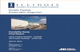 South Farms Anaerobic Digester - University of Illinois at ... · Final Report. UIUC Project Number: ... UW Platteville Lab Report ... • With a Continuous Stirred-Tank Reactor (CSTR)