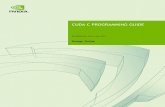 CUDA C Programming Guide - math.vt.edu ·  CUDA C Programming Guide PG-02829-001_v5.5 | viii C.3.1.1. Device-Side Kernel Launch.....135