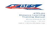ATPL(A) Distance Learning Training Manual · atpl(a) training manual manual administration temporary training directive list revision orig. – 1 sep 2014 bfs evo-atpl(a) dl-tm page