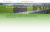 CIME Summer Schools - Springer - International Publisher ...€¦ · CIME Summer Schools ... Some mathematical problems arising in neurobiology.- F.C. Hoppensteadt: ... An index formula