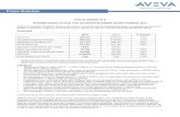 Press Release - aveva.com/media/...Notably, we saw strong sales of AVEVA E3D in September and since launch, cumulative revenue from AVEVA E3D has