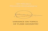 Variance on Topics of Plane Geometry - gallup.unm.edusmarandache/VariancePlaneGeometry.pdf · mathematical competitions such as National and International Mathematical Olympiads,