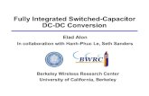 Fully Integrated Switched-Capacitor DC-DC … Enables single, low-impedance global input ... Ł SC converter effective output ... “Design Techniques for Fully Integrated Switched-Capacitor