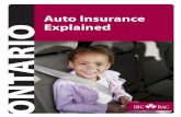 Auto Insurance Explained ONTARIO - Insurance …assets.ibc.ca/Documents/Brochures/ON-Auto-Ins-Explained.pdfAuto Insurance Explained ONTARIO 2 uto insurance is a complex A oduct. It’s
