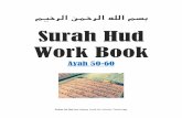 Surah Hud Work Book Hud Work Book Ayah 50-60 Fehm Al Qur'an-Happy Land for Islamic Teachings هﺮ ﯿ ﻏ ﮫ ﻟ إ ﻦ ﻣﱢ ﻢﻜ ﻟ ﺎﻣ ﷲﱠ او ﺪ ﺒﻋ ا م ﻮ