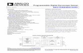 Programmable Digital Gyroscope Sensor Data Sheet ... Digital Gyroscope Sensor Data Sheet ADIS16260/ADIS16265 Rev. E Document Feedback Information furnished by Analog Devices is believed